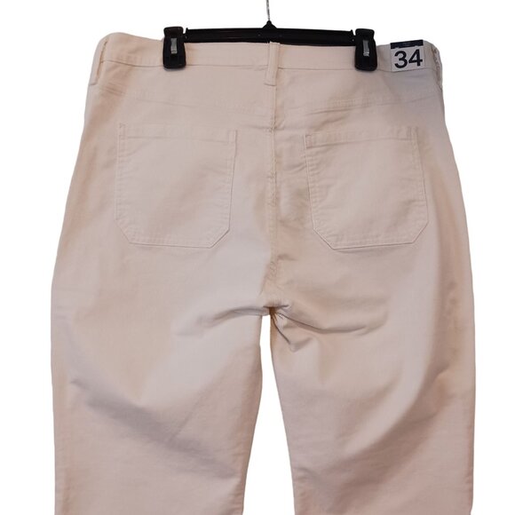 NEW GAP High Rise Corduroy‎ '70s Flare Pants in Ivory Beige, Size 18 - Picture 7 of 12